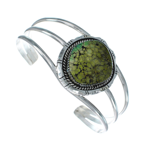 Native American Navajo Turquoise Silver Cuff Bracelet XS10004